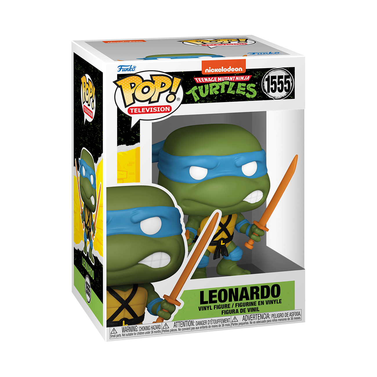 Funko POP! Television: TMNT Leonardo 3.6-in Vinyl Figure