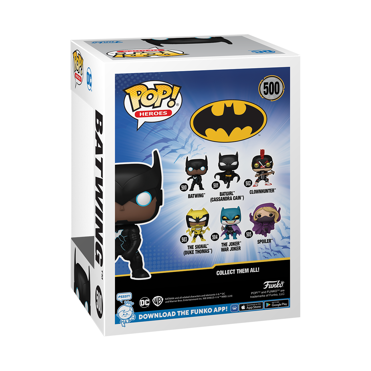 Funko POP! Heroes: Batman War Zone Batwing 3.99-in Vinyl Figure