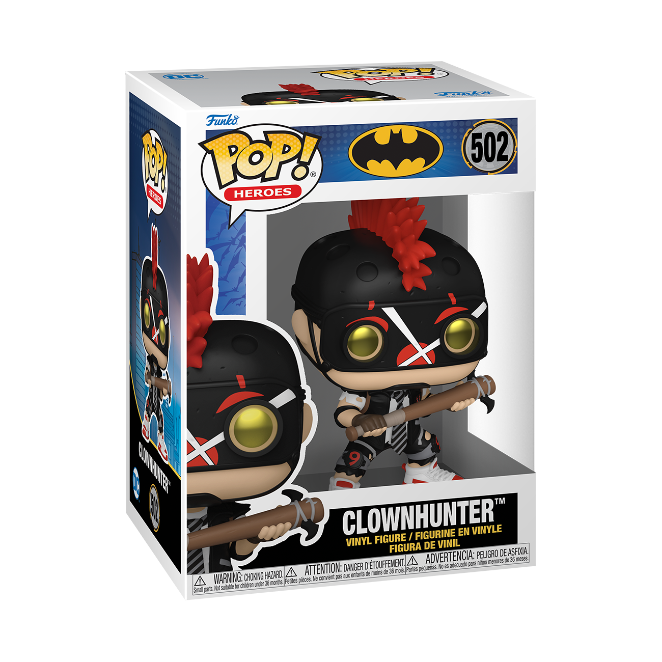 Funko POP! Heroes: Batman War Zone Clownhunter 4.31-in Vinyl Figure