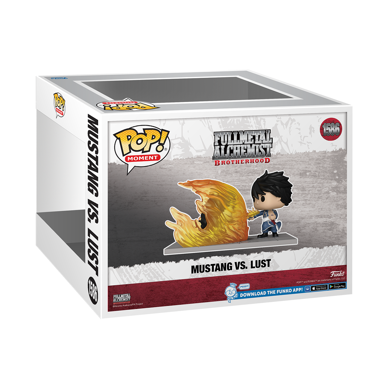 Funko POP! Animation: Fullmetal Alchemist: Brotherhood Mustang Vs. Lust 4-in Vinyl Figure