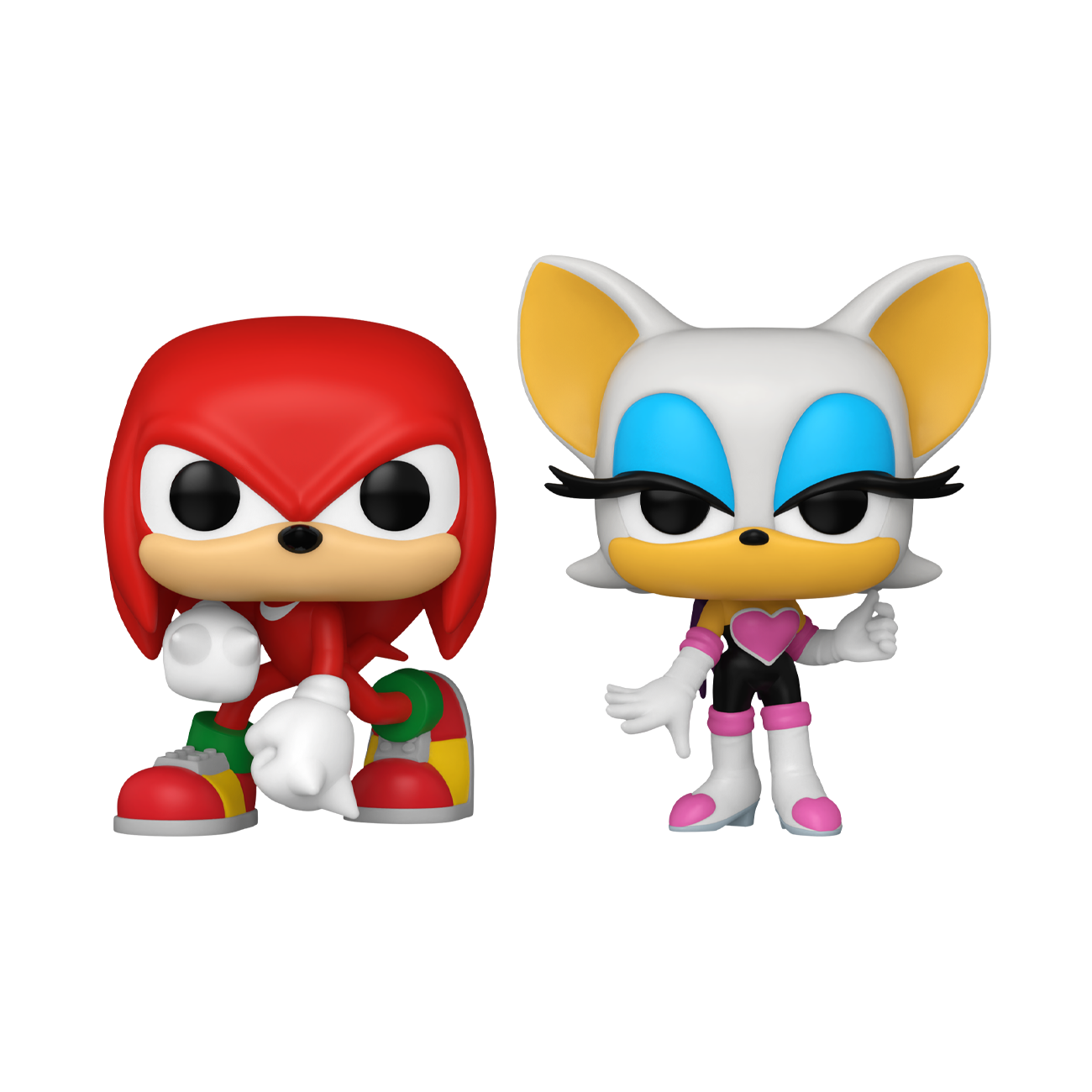 Funko POP! Games: Sonic the Hedgehog Knuckles and Rouge Vinyl Figure Set  2-Pack GameStop Exclusive | MarketFair Shoppes