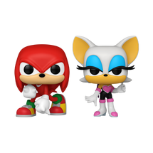 Funko POP! Games: Sonic the Hedgehog Knuckles and Rouge Vinyl Figure Set 2-Pack GameStop Exclusive