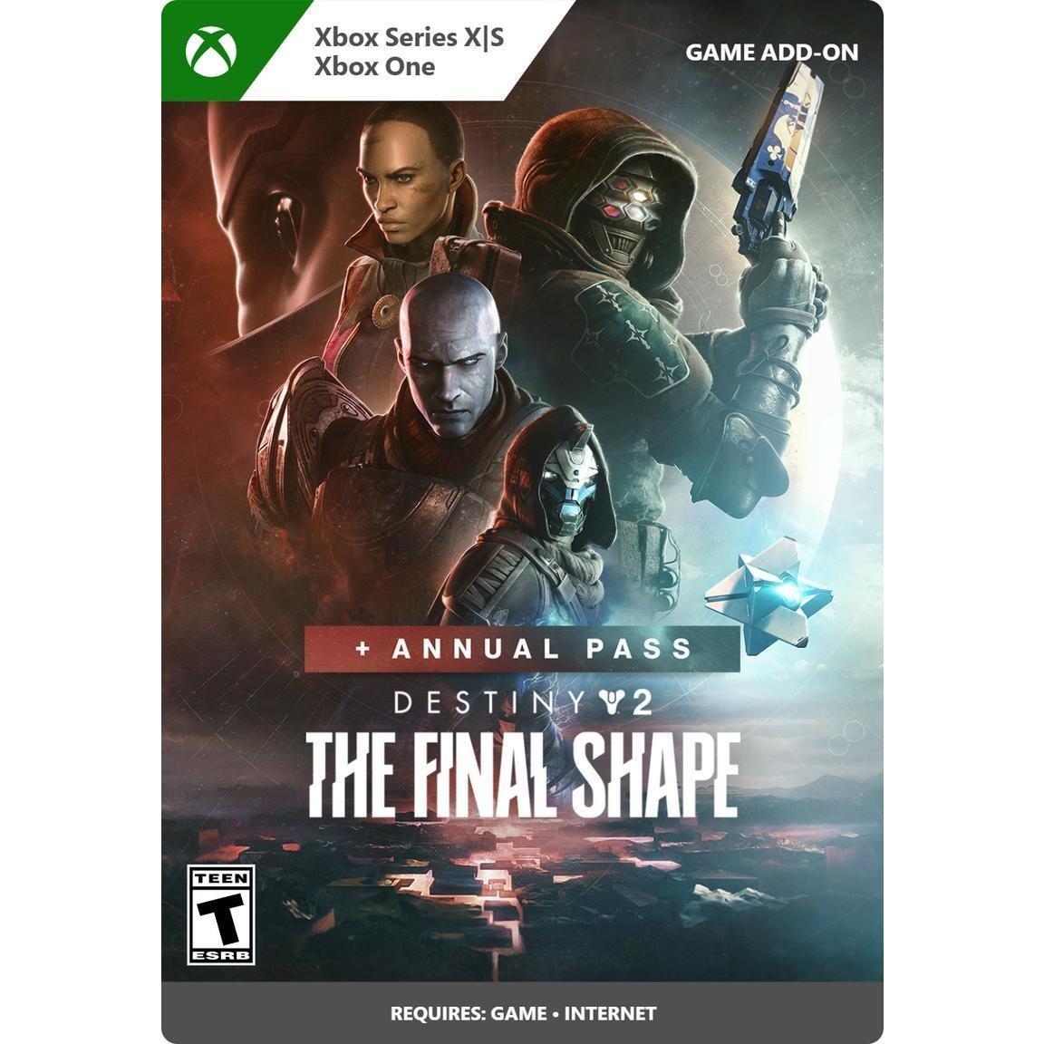 Destiny 2 The Final Shape and Annual Pass Xbox Series X S Bungie GameStop