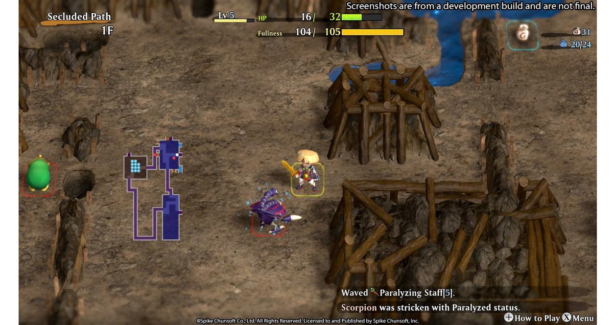 Shiren the Wanderer: The Mystery Dungeon of Serpentcoil Island - Nintendo Switch