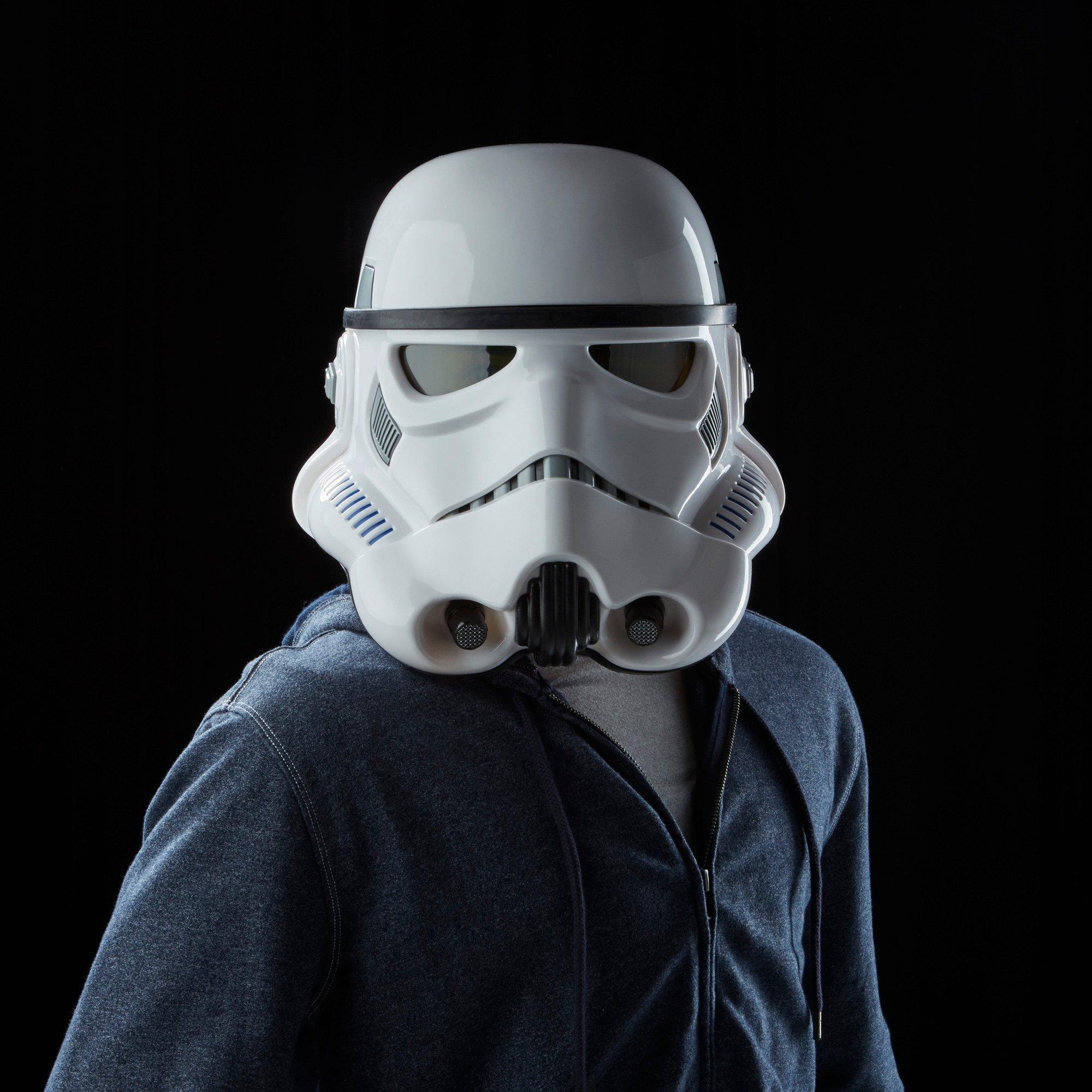 Star Wars The Black Series Rogue One: A Star Wars Story Imperial Stormtrooper Electronic Voice Changer Helmet