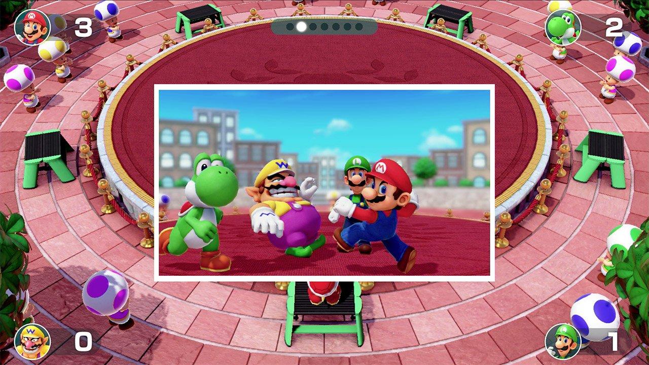 New Nintendo Switch Mario Bundle with Red Joy-Con - Bundle with