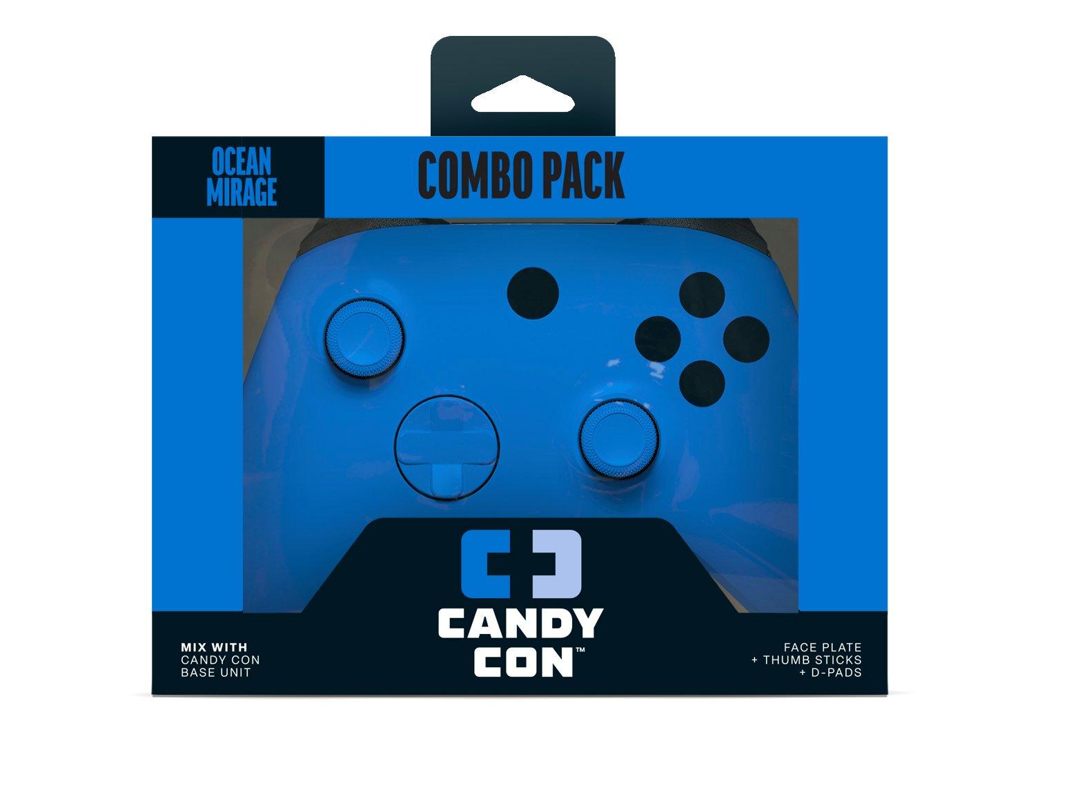 CANDY CON Combo Pack Controller Kit - Ocean Mirage GameStop Exclusive