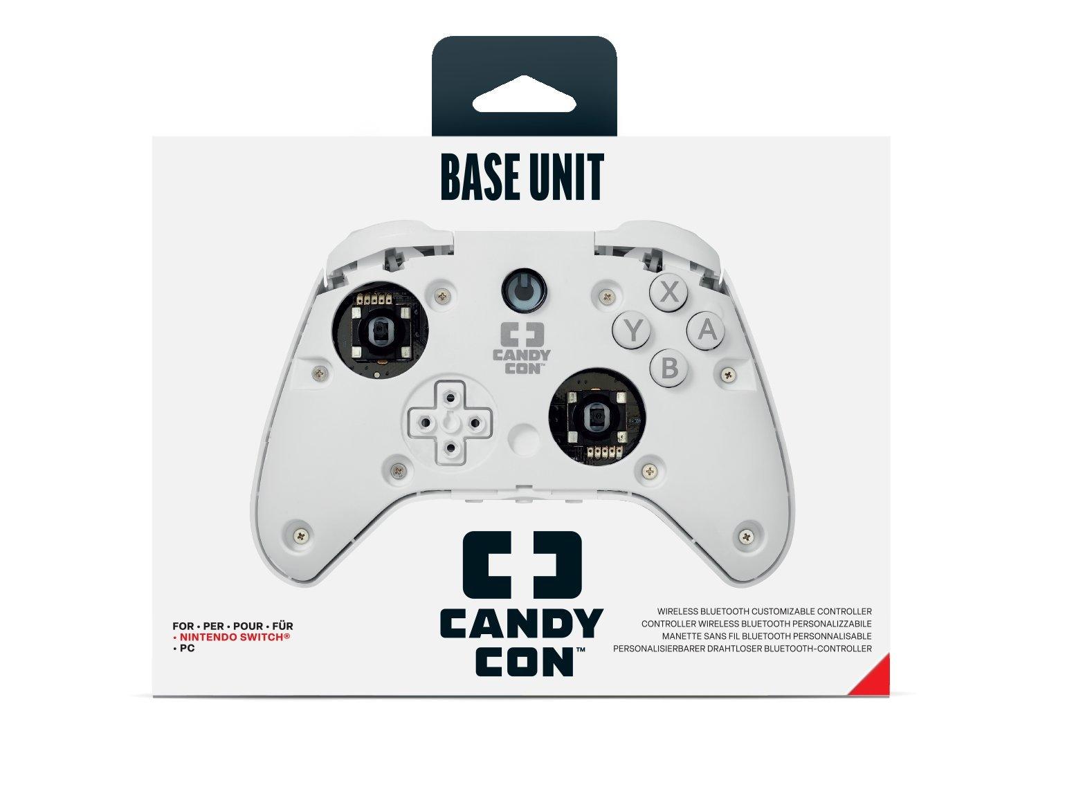 CANDY CON Wireless Base Controller – White GameStop Exclusive
