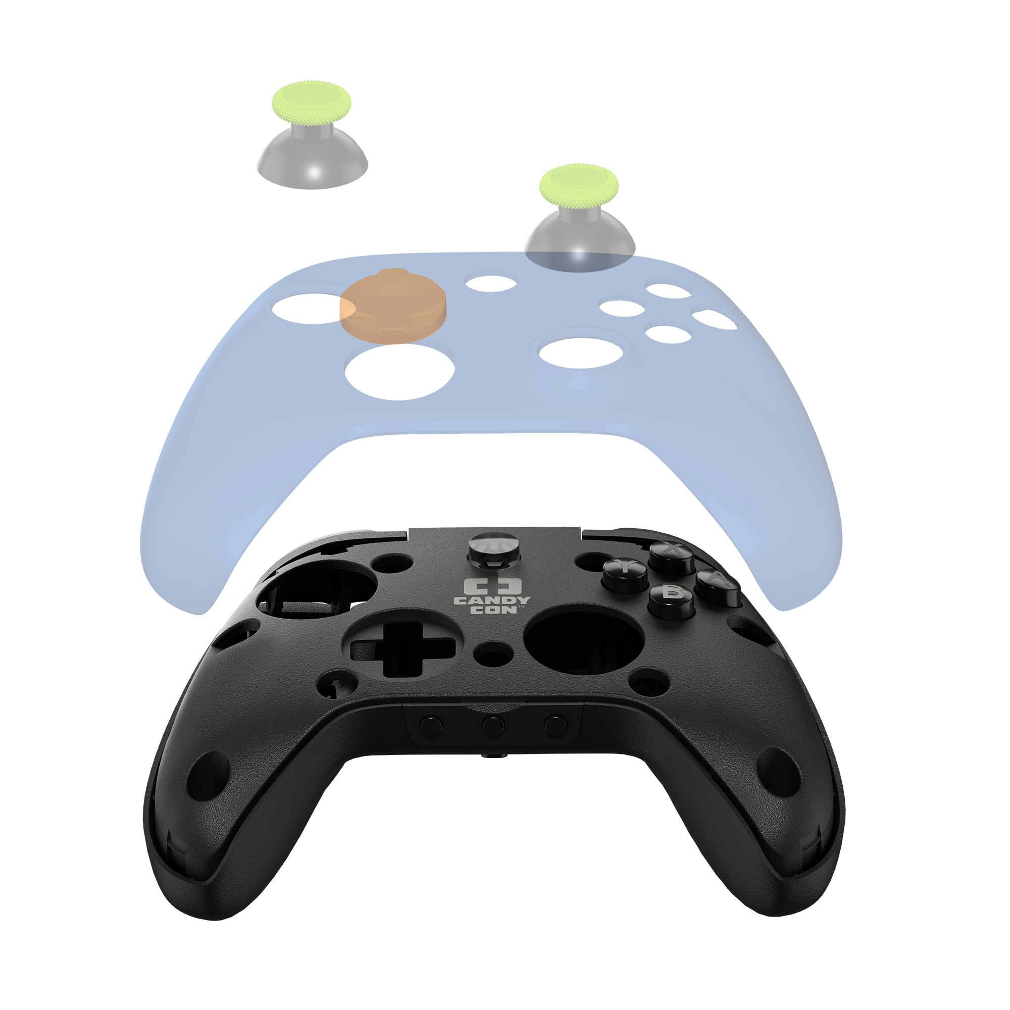 CANDY CON Wireless Base Controller - Black | GameStop