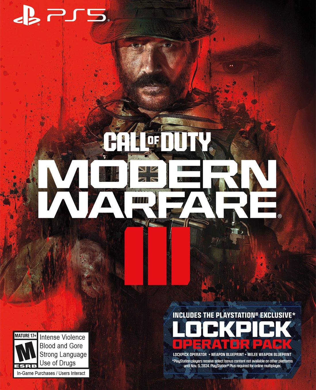 PlayStation®5 Console – Call of Duty® Modern Warfare® III Bundle (model  group – slim)*