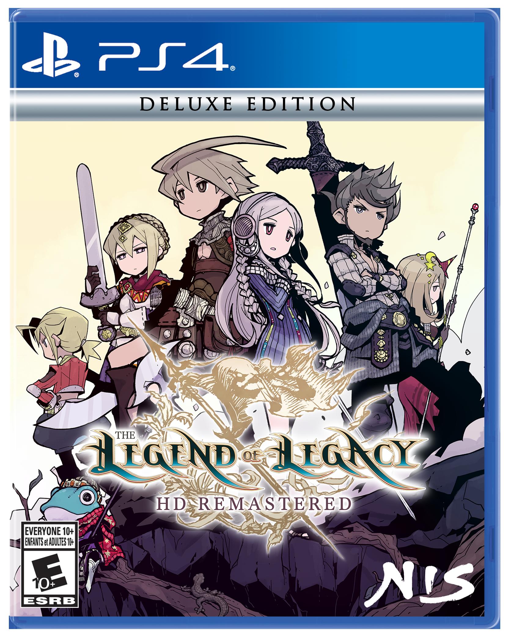 The Legend of Legacy HD Remastered - Deluxe Edition - PlayStation