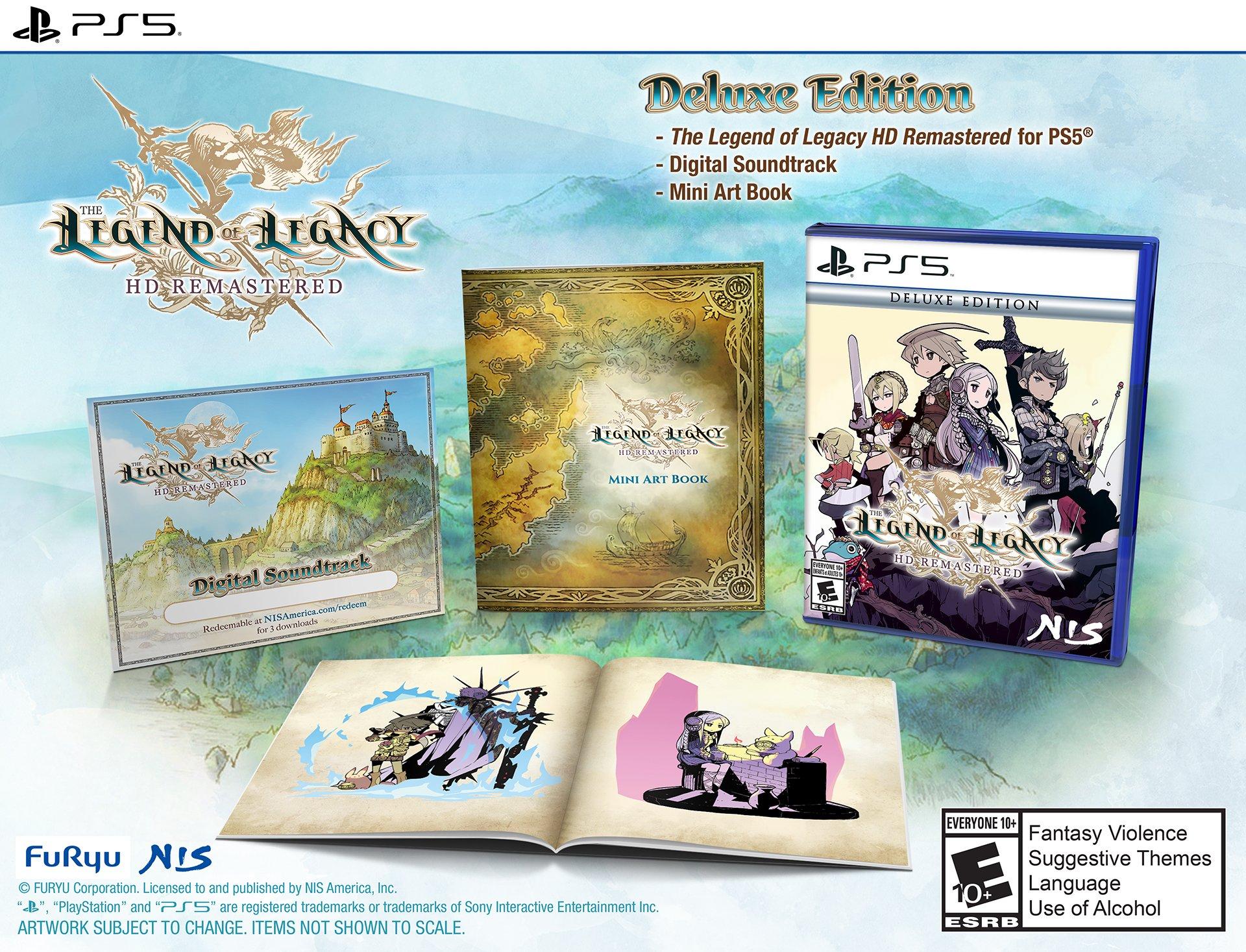 The Legend of Legacy HD Remastered Deluxe Edition