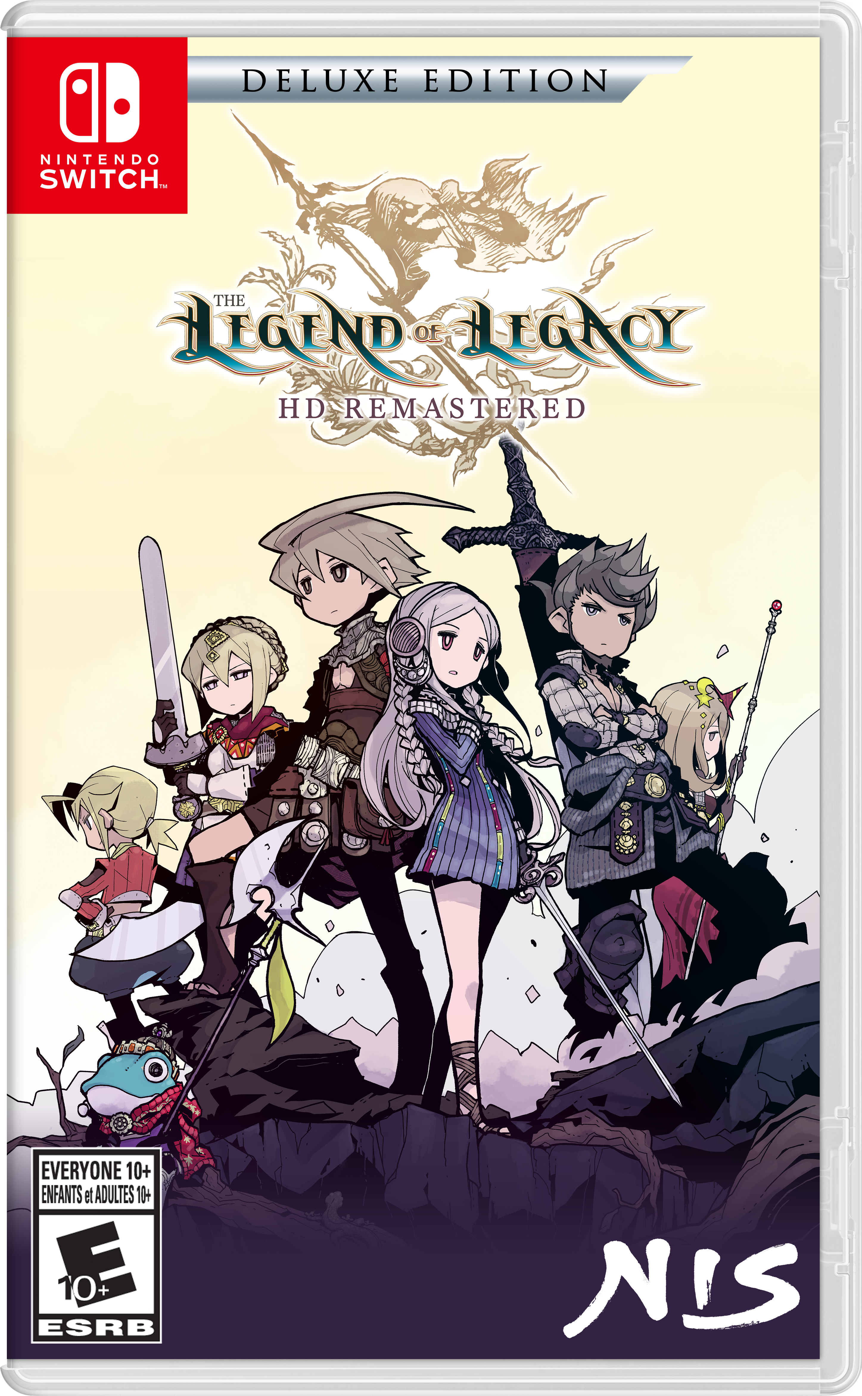 The Legend of Legacy HD Remastered - Deluxe Edition - Nintendo Switch