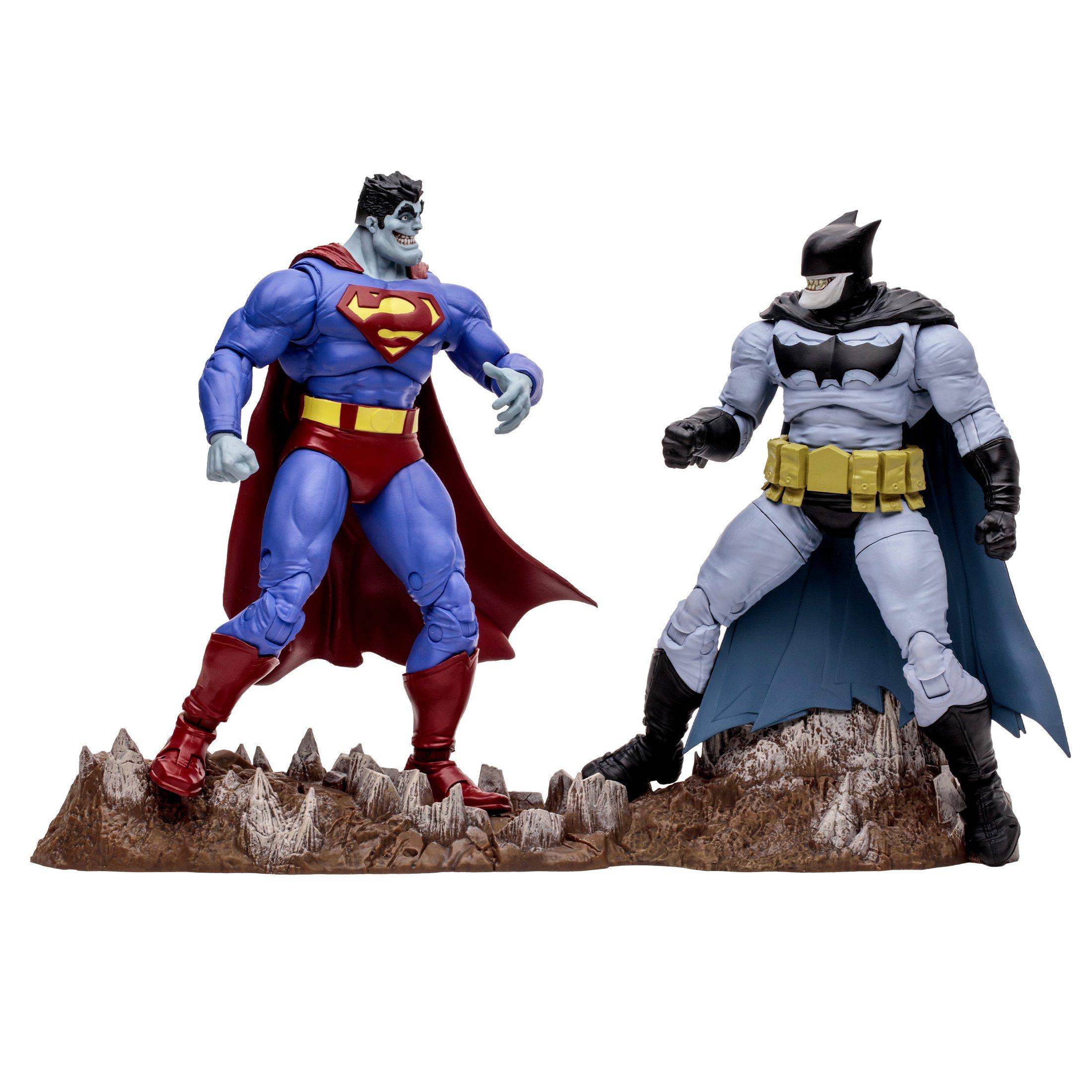 McFarlane Toys DC Multiverse Bizarro and Batzarro 7-in Action Figure Set 2-Pack