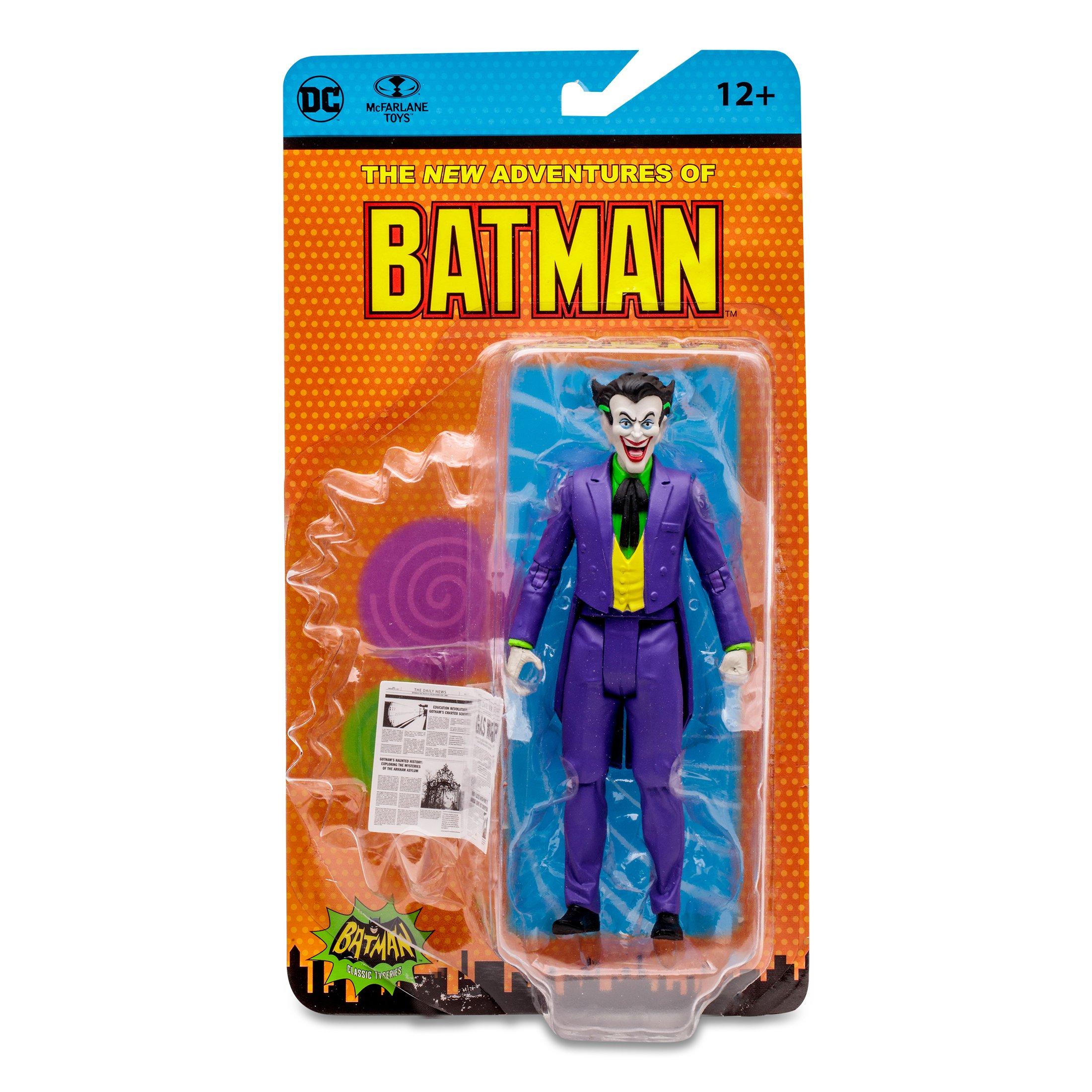 McFarlane Toys DC Batman 66 The Joker (New Adventures of Batman Variant) 6-in Action Figure