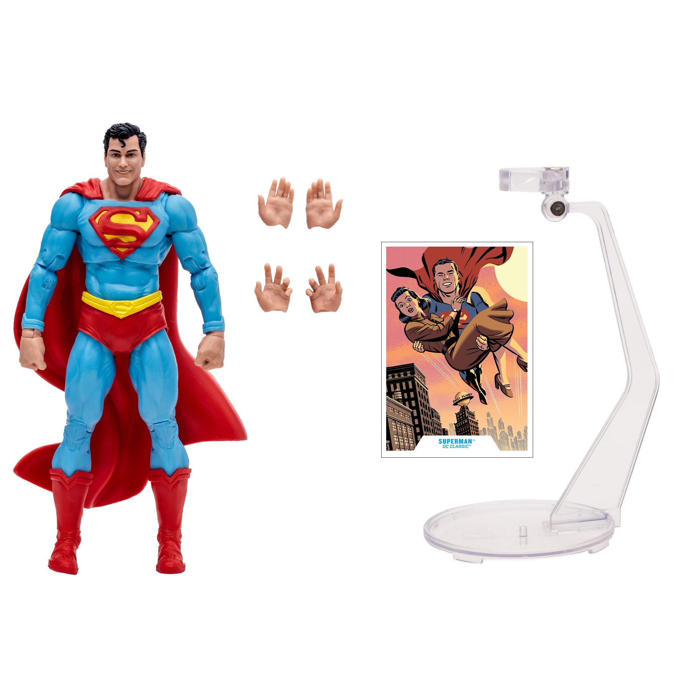 Classic superman sale action figure