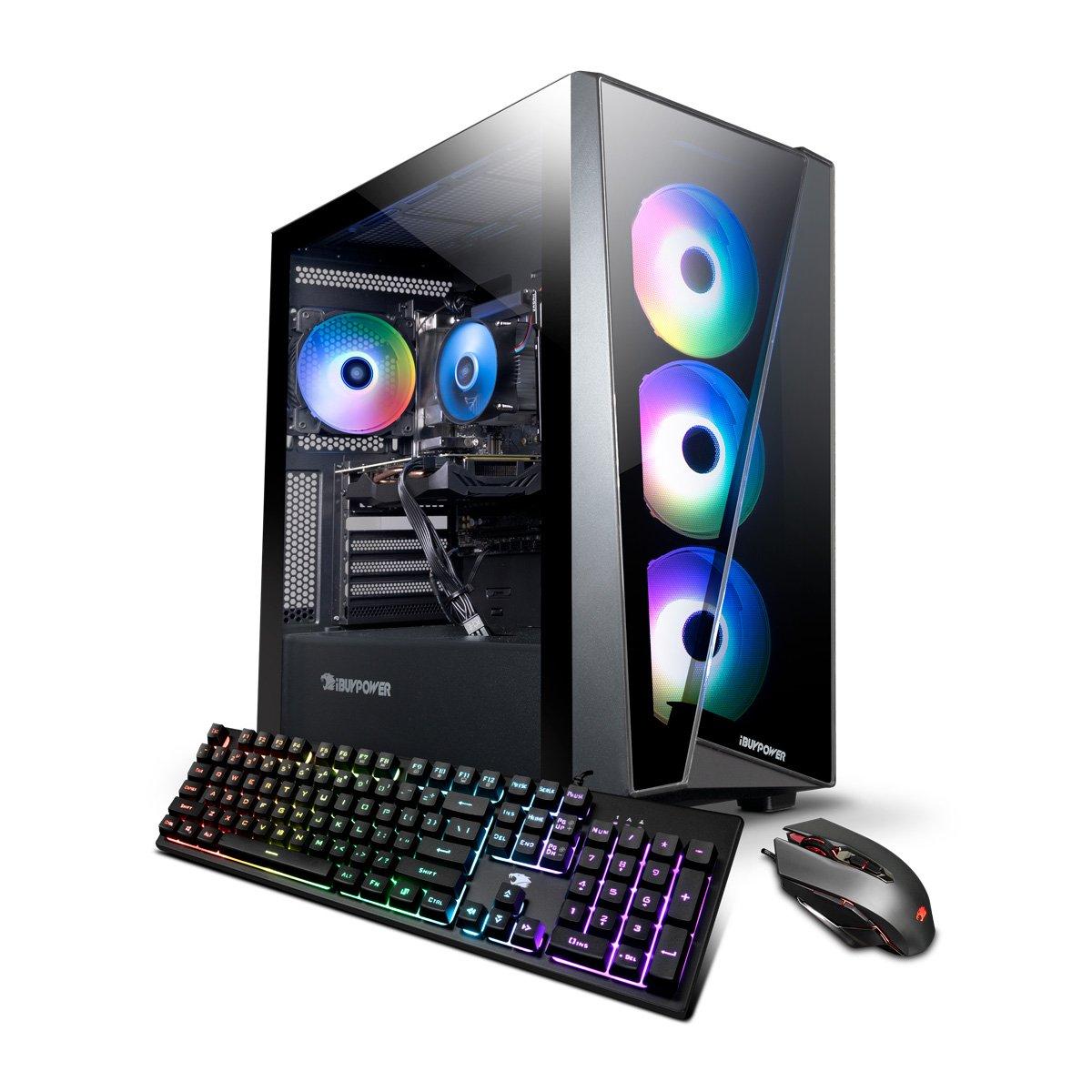 iBUYPOWER SlateMR Gaming Desktop PC Intel Core i7 13700F RTX 4060 Ti 16GB  DDR5 RAM 1TB NVMe Windows 11