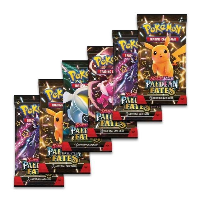 Pokemon Trading Card Game Shining Fates  4 Sealed Booster Packs :  : Toys & Games