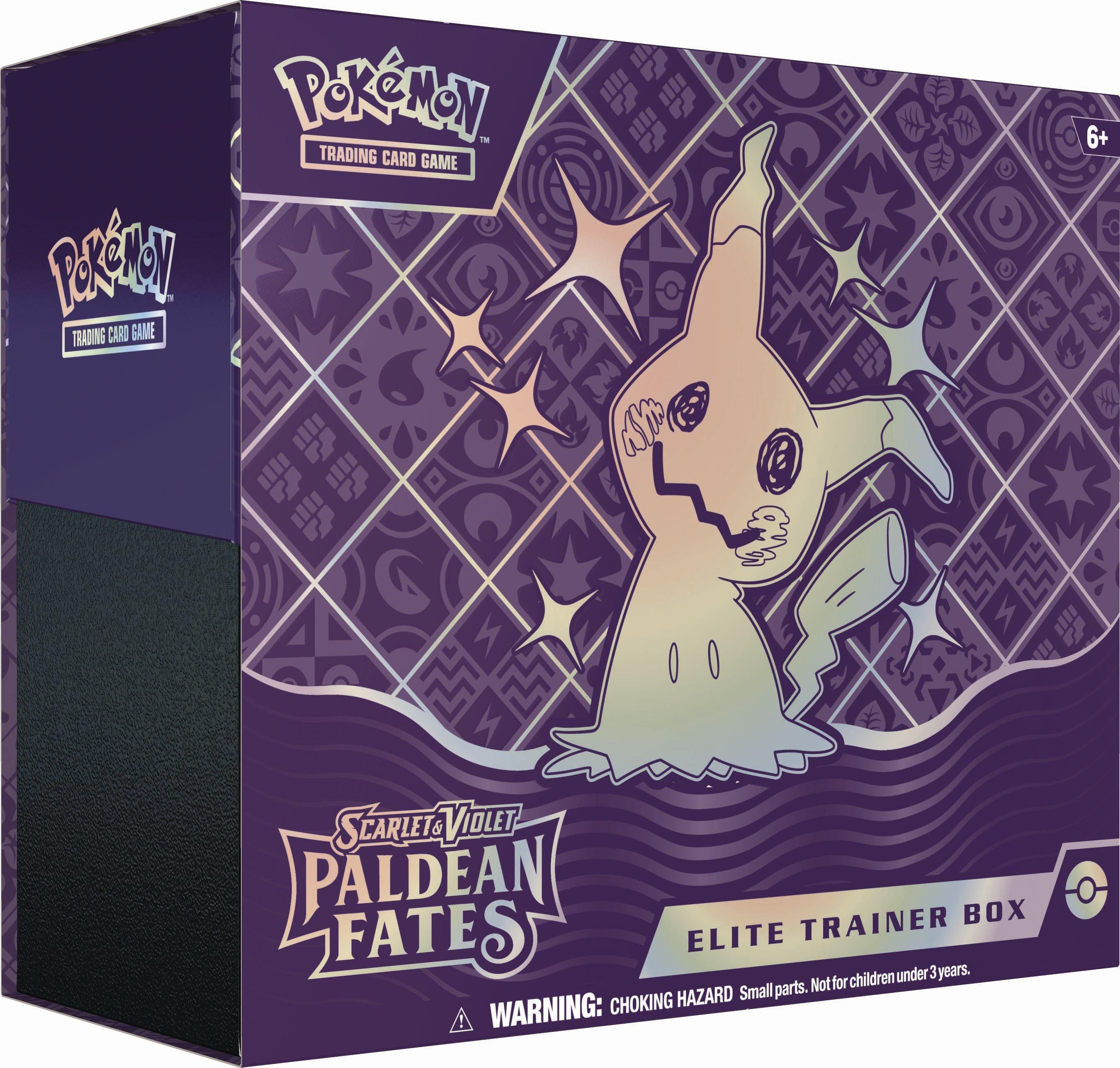 Pokemon Trading Card Game Paldean Fates Elite Trainer Box GameStop