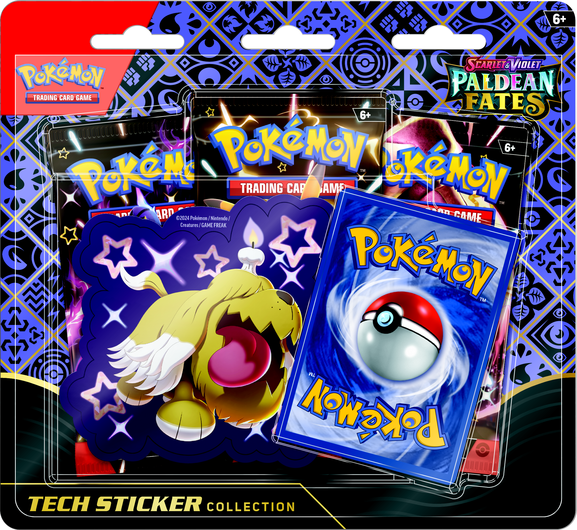 Pokemon Trading Card Game: Paldean Fates Tech Sticker Collection