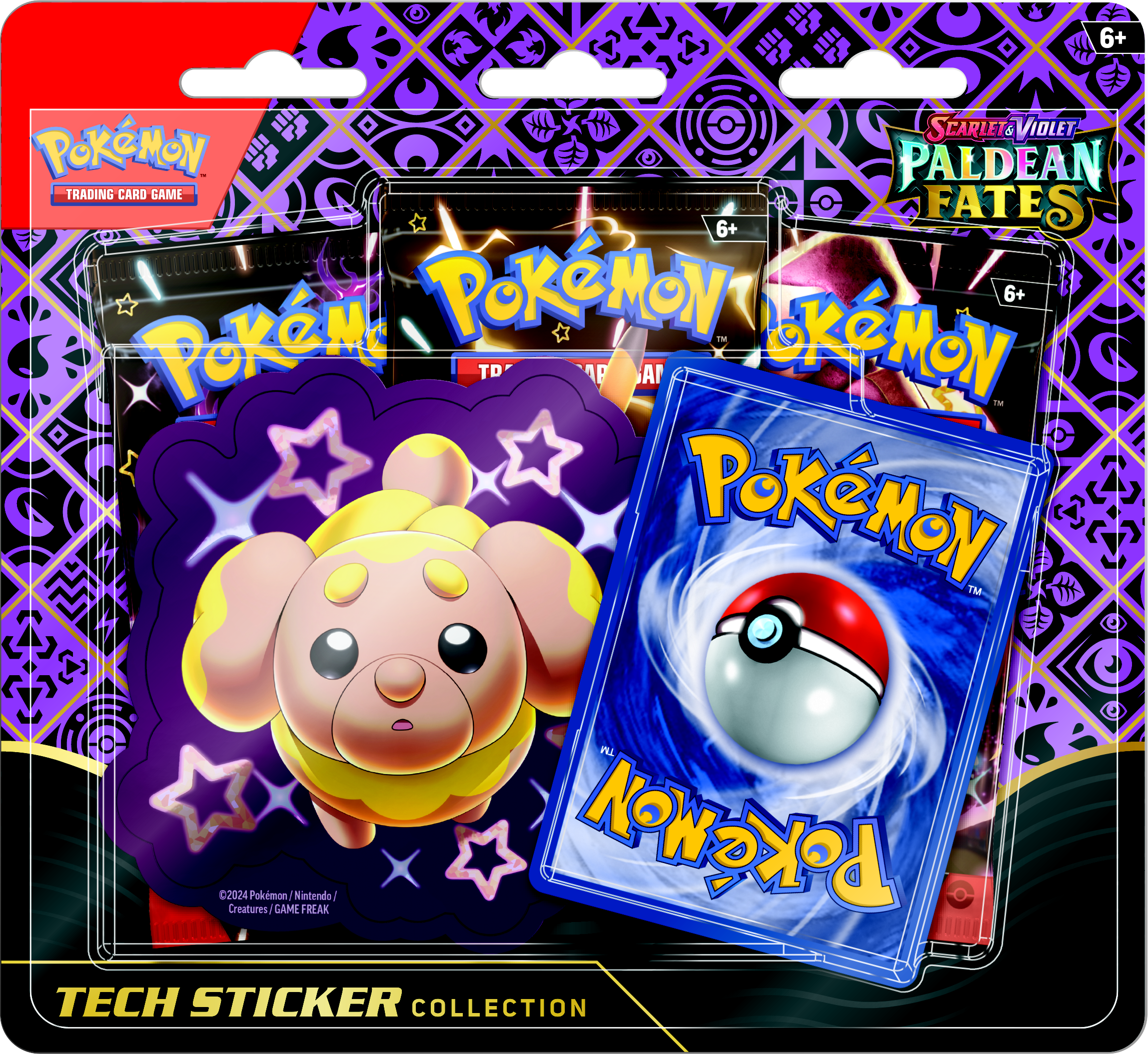 Pokemon Trading Card Game: Paldean Fates Tech Sticker Collection