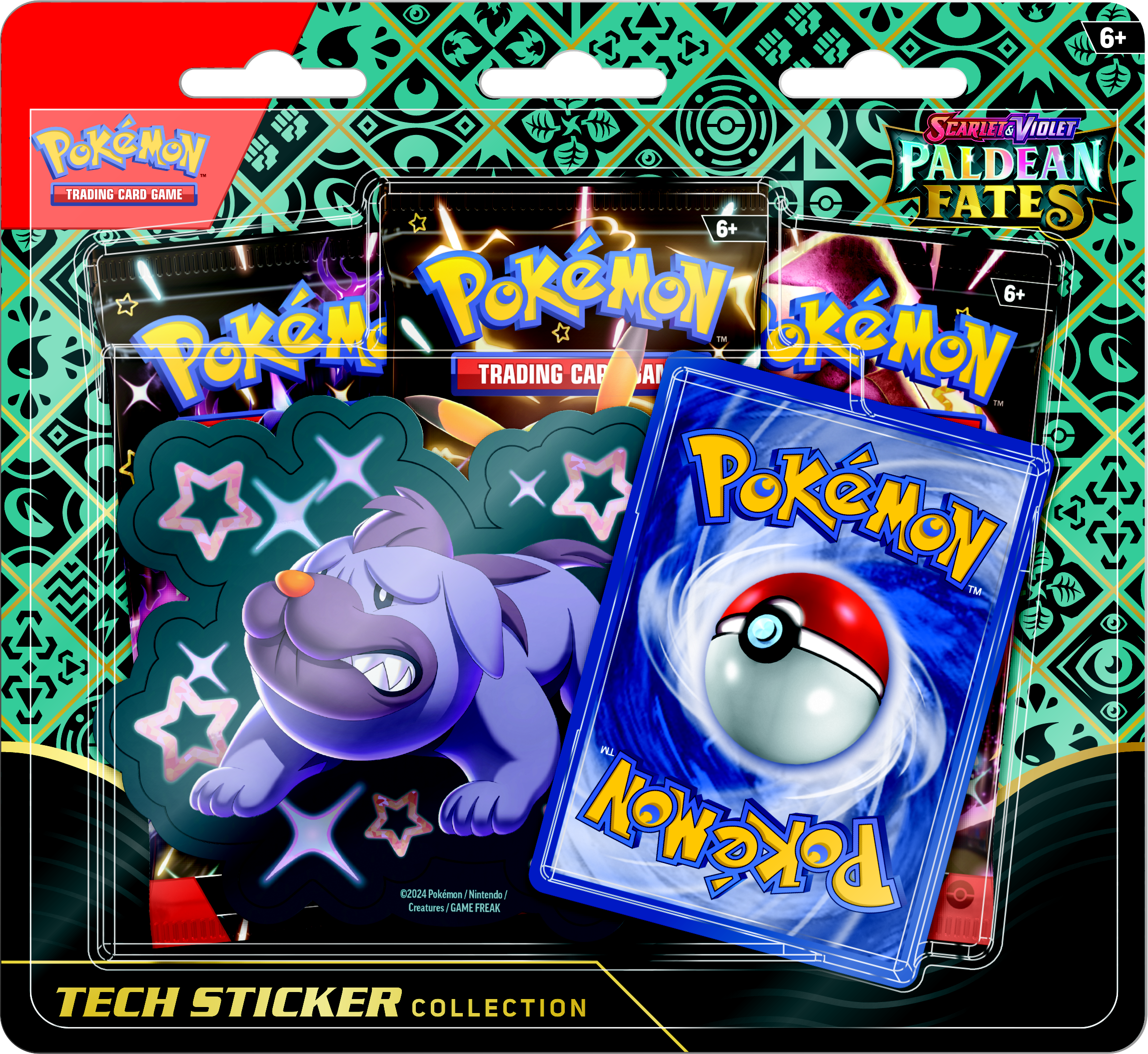 Pokemon Trading Card Game: Paldean Fates Tech Sticker Collection