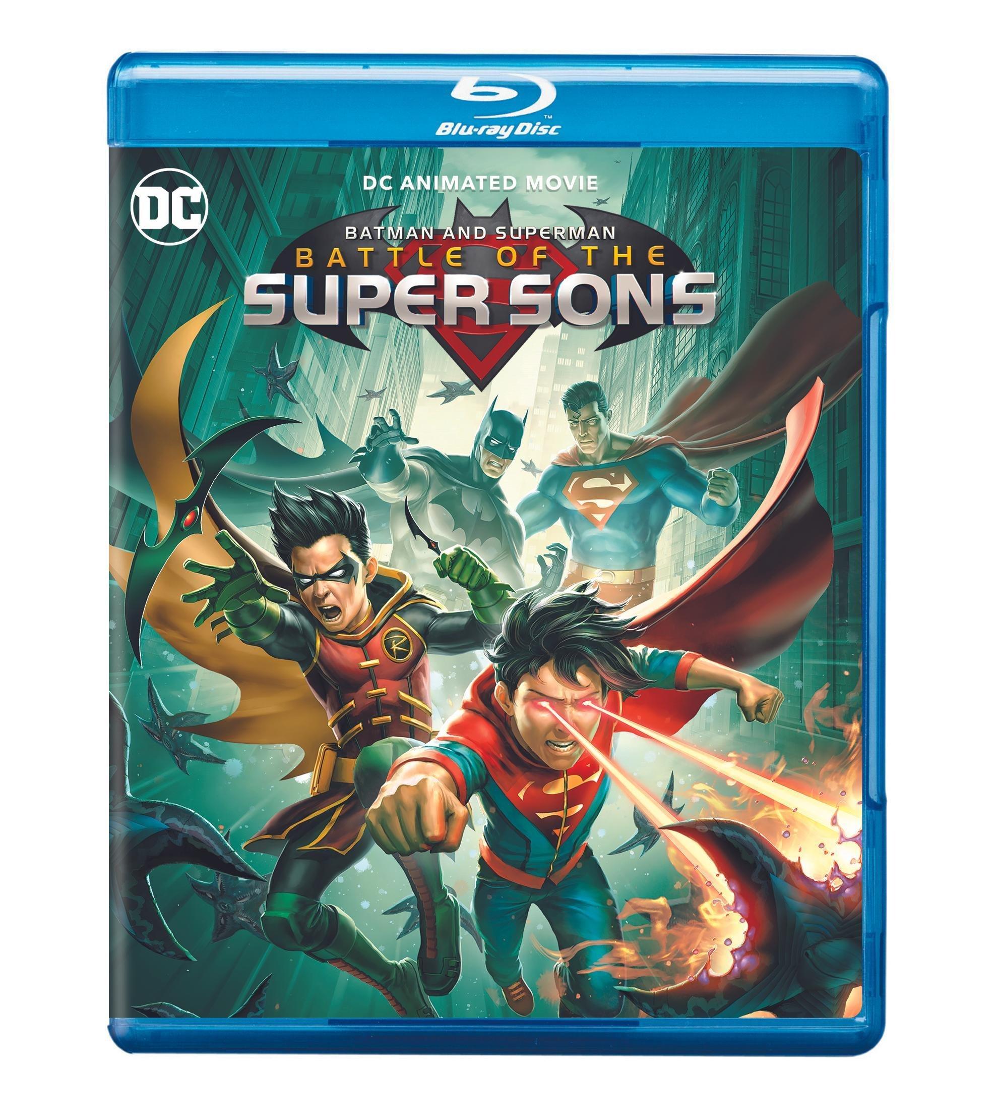 Warner Bros.Home Entertainment Batman and Superman: Battle of the Super Sons Movie - Blu-Ray and