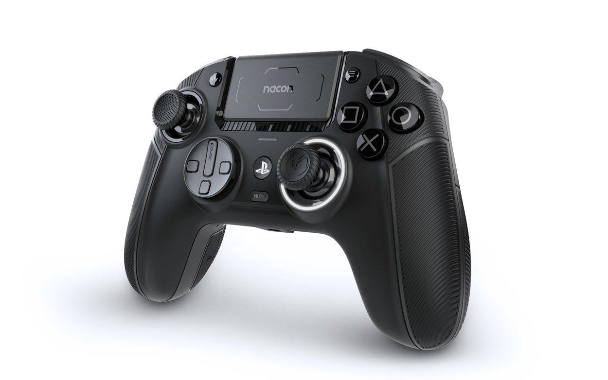  NACON Revolution 5 Pro Officially Licensed PlayStation Wireless  Gaming Controller for PS5 / PS4 / PC - Hall Effect, Trigger Stops, Mappable  Buttons, Bluetooth Audio - Triple Black : Video Games