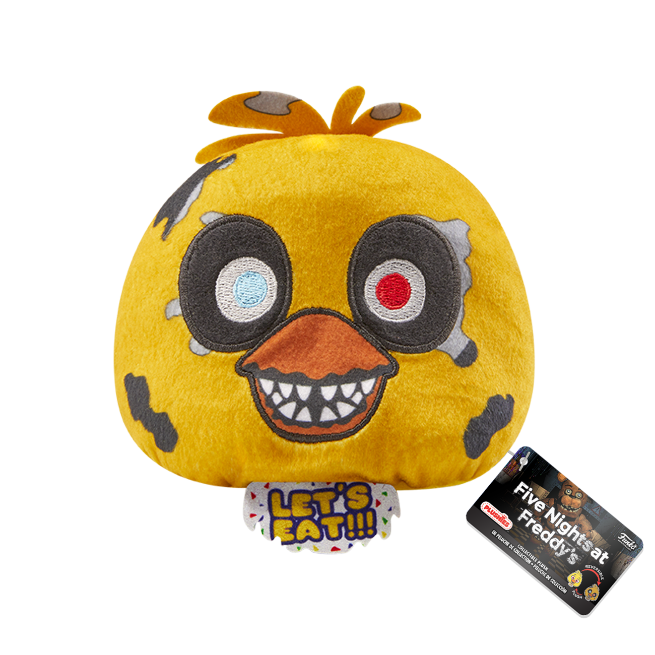 Funko Five Nights at Freddy's Chica 4-in Reversible Head Plush