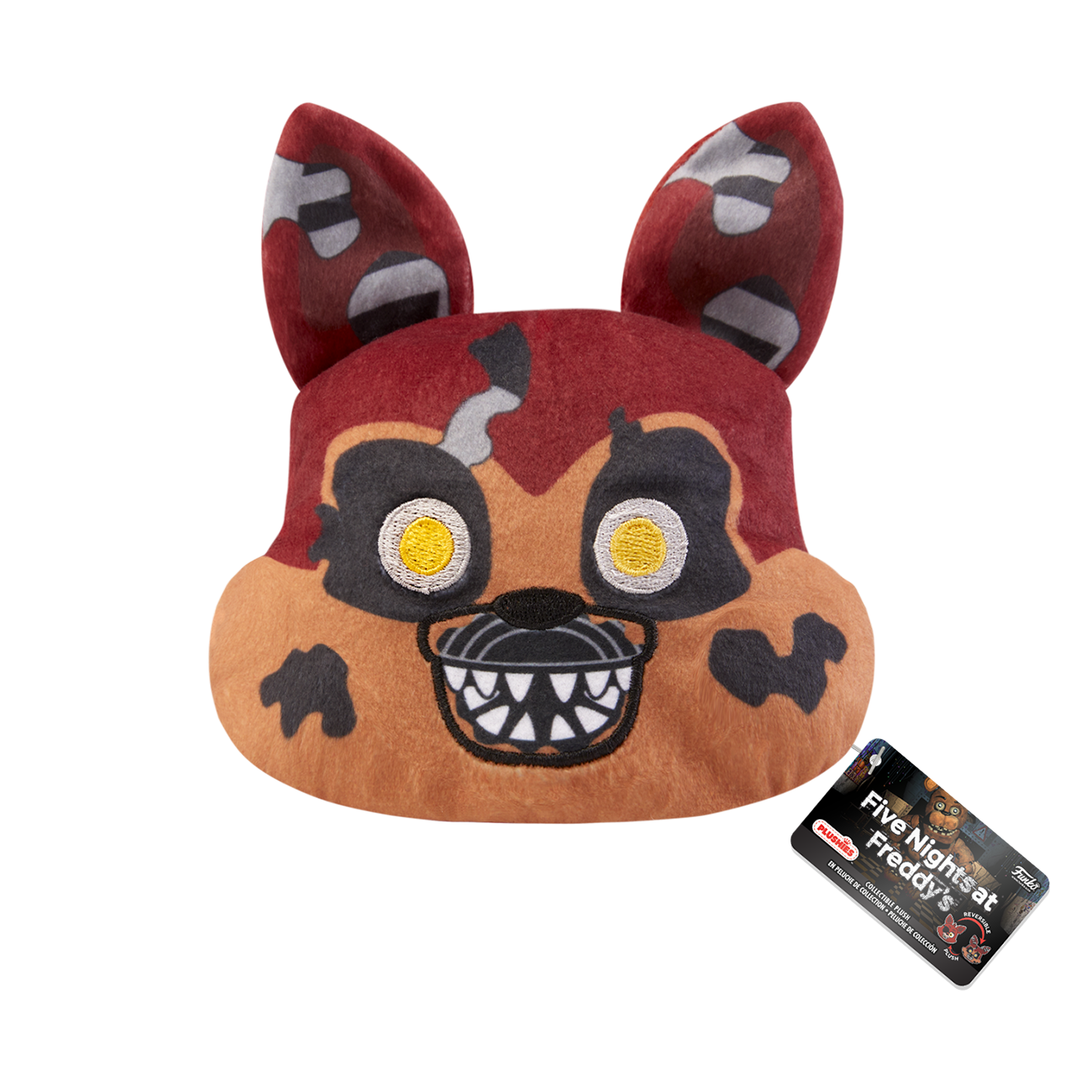 FUNKO: Peluche Five Nights At Freddy's Reversible Heads Foxy 10 cm Funko -  Vendiloshop