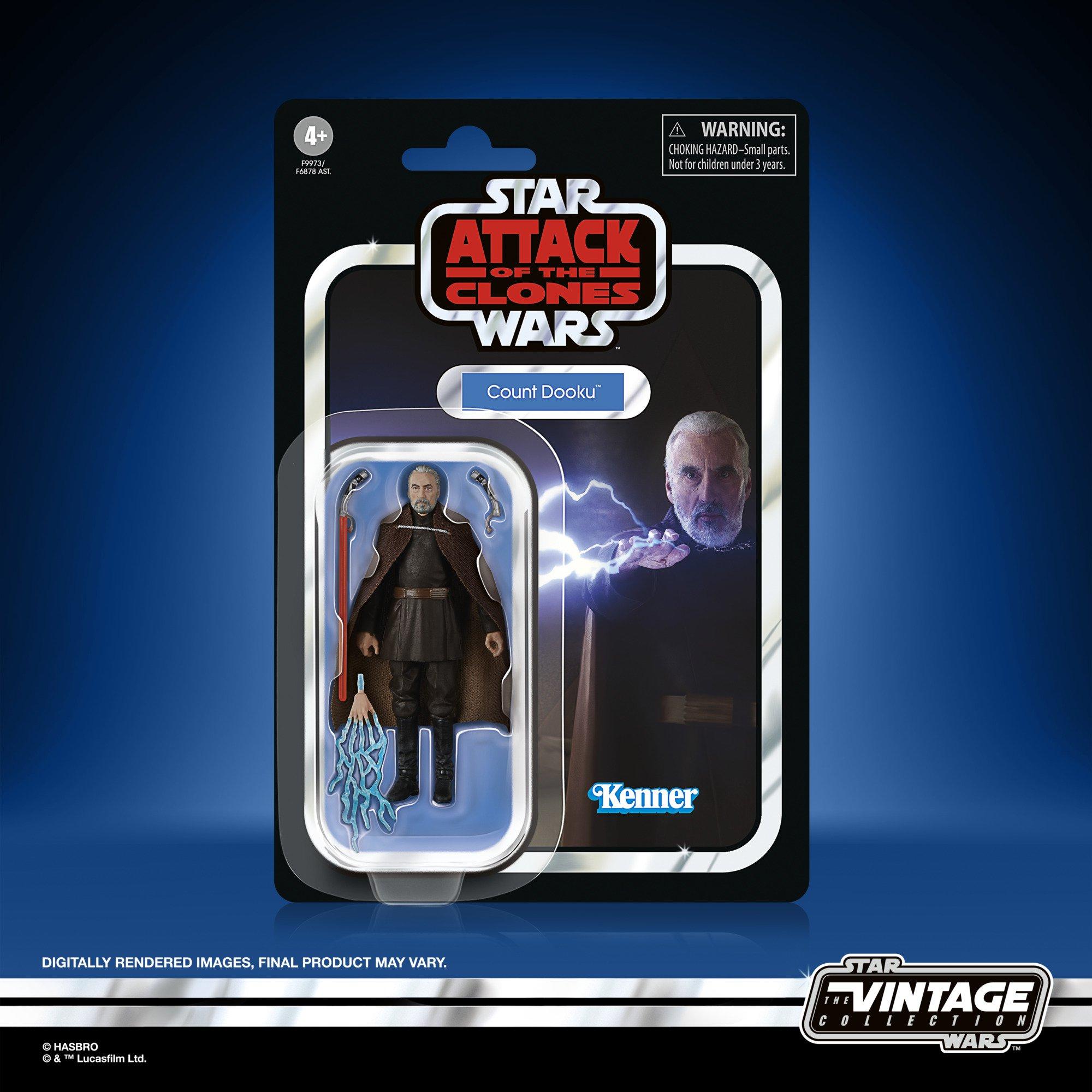 Hasbro Star Wars: The Black Series Star Wars: Attack of the Clones Count Dooku 3.75-in Action Figure