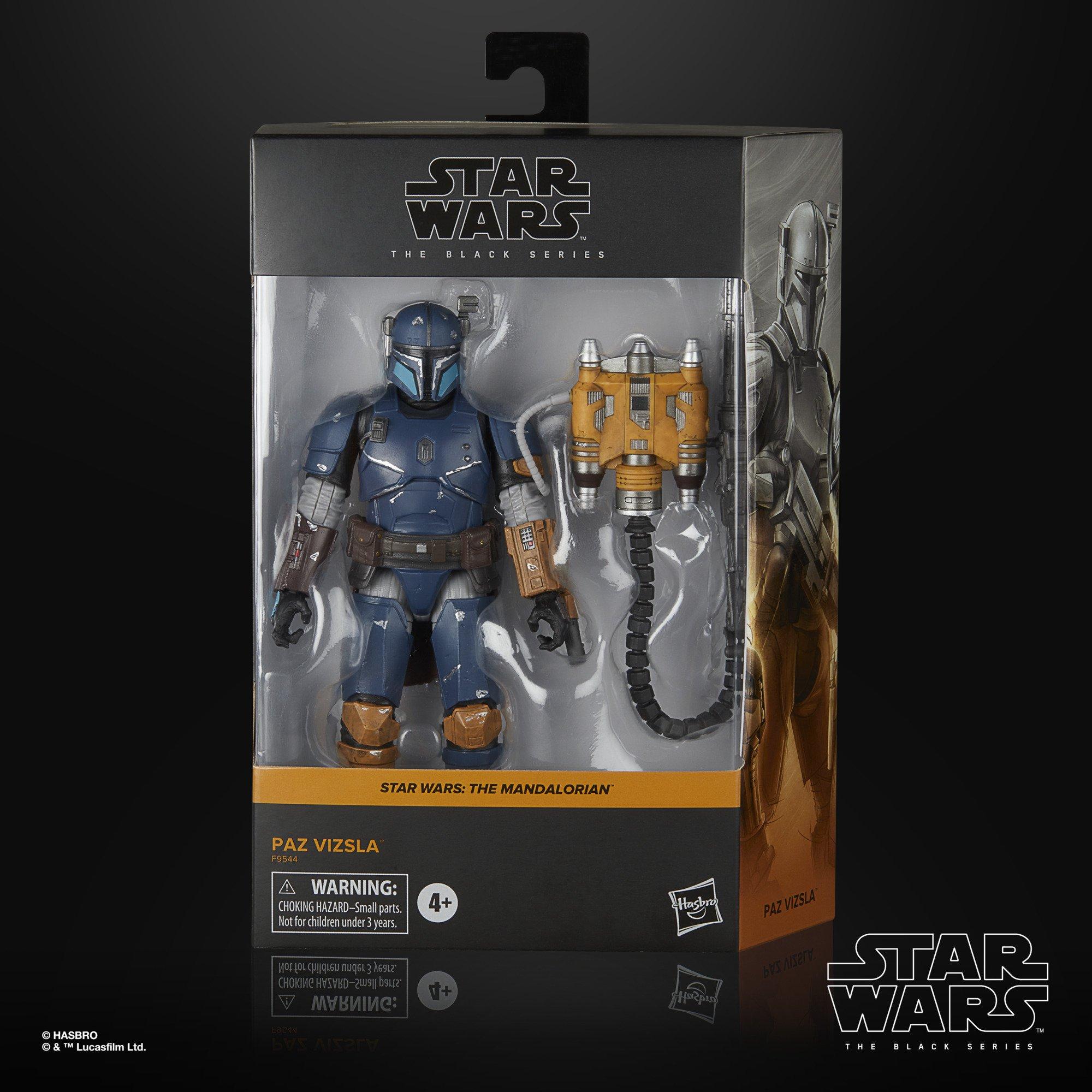 Hasbro Star Wars: The Black Series Star Wars: The Mandalorian Paz Vizsla 6-in Action Figure