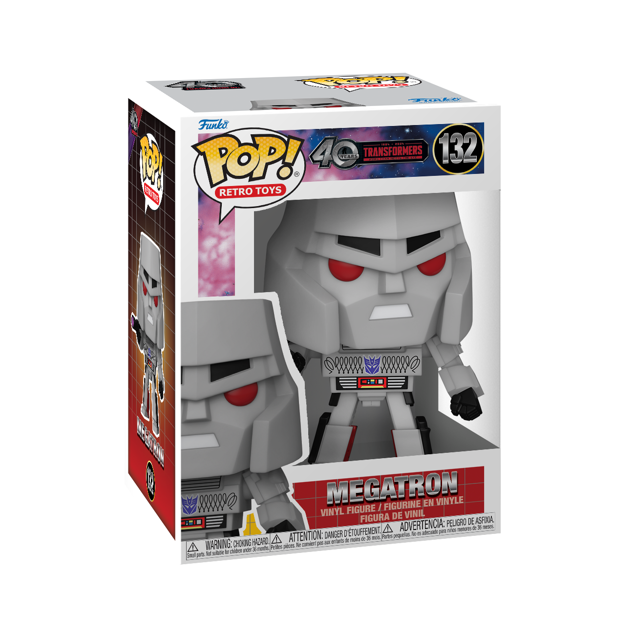 Funko POP! Retro Toys: Transformers Megatron 4.7-in Vinyl Figure