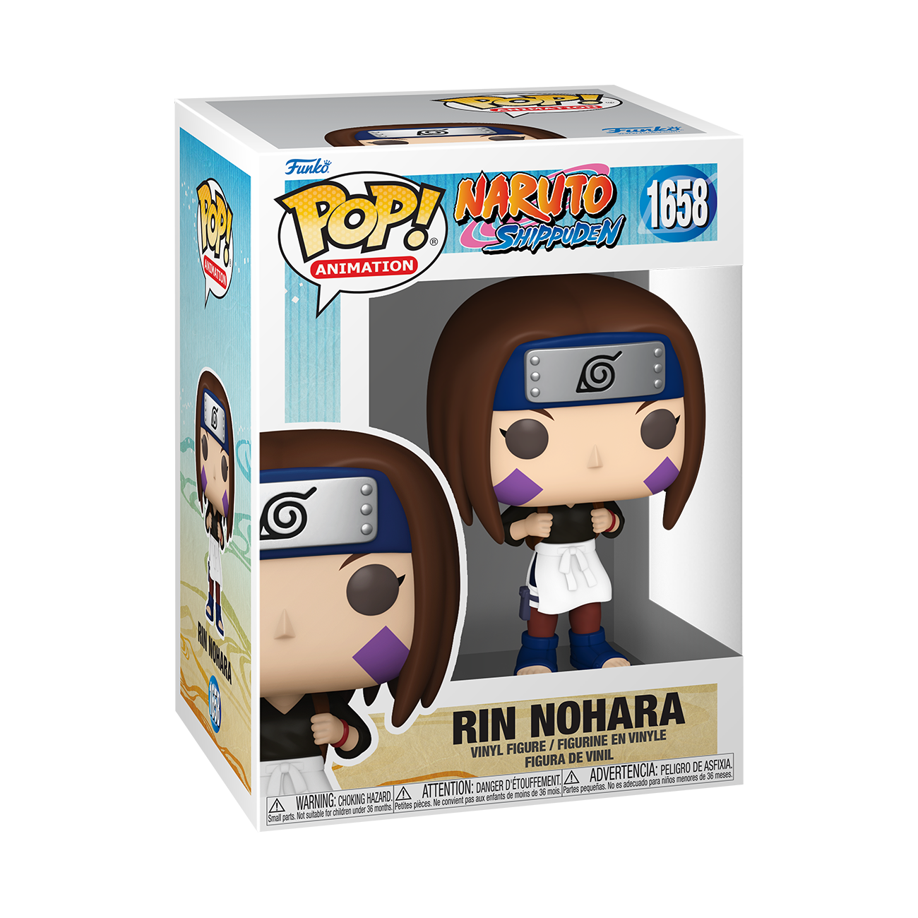Funko POP! Animation: Naruto Rin Nohara 3.8-in Vinyl Figure