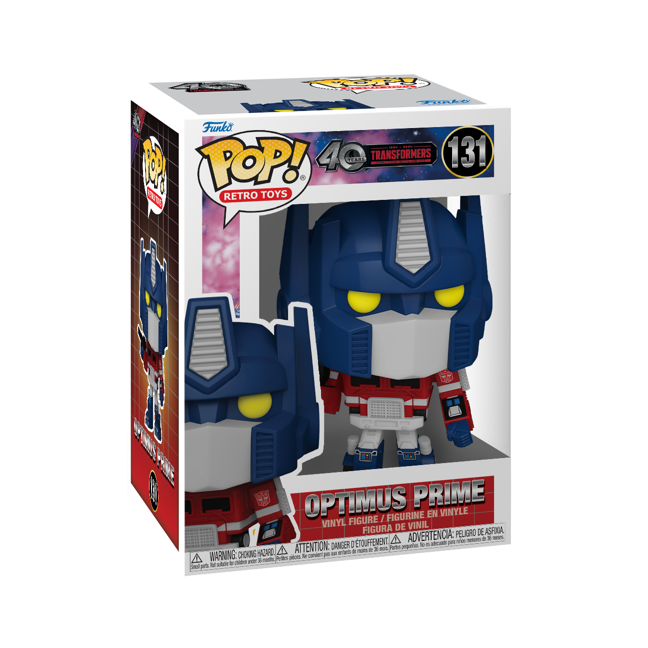 Funko POP! Retro Toys: Transformers Optimus Prime 4.9-in Vinyl Figure