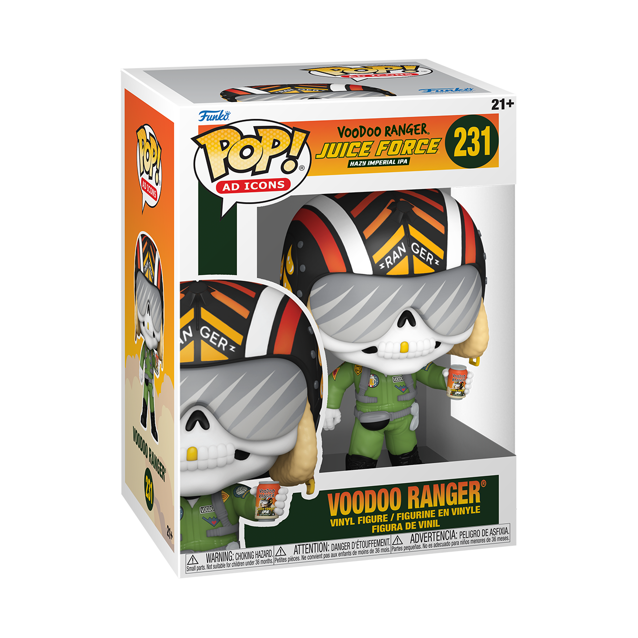 Funko POP! Ad Icon: Voodoo Ranger (Juice Force) 4.2-in Vinyl Figure