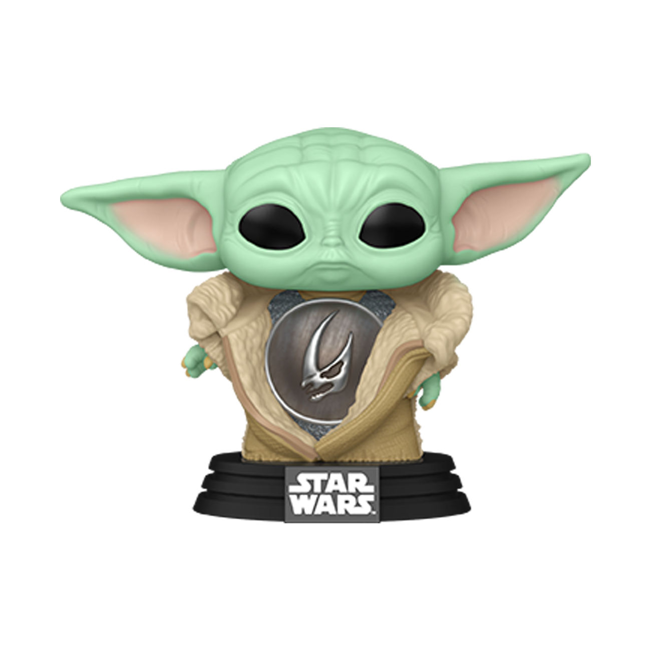 Funko POP! Television: Star Wars: The Mandalorian  Grogu (Armor)​ 3.65-in Vinyl Figure