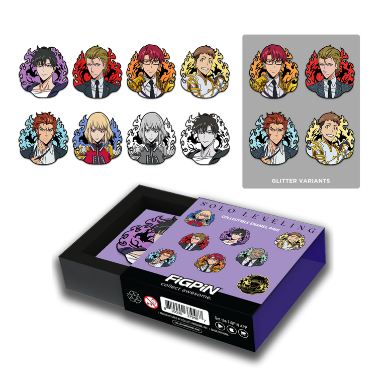 FiGPiN Solo Leveling Mystery Mini Collectible Enamel Pin Series 1 (Styles May Vary)