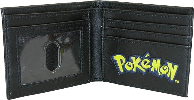 Pokemon Charmander Squirtle Bulbasaur Pikachu Group Bi-Fold Wallet