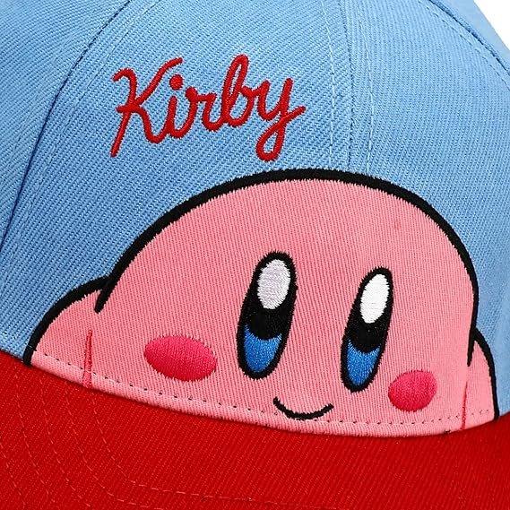Kirby Peek A Boo Blue and Pink Adjustable Hat