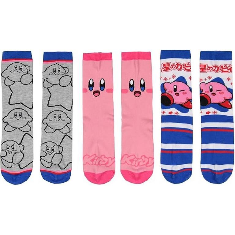 Kirby - Kirby Cast Socks 3-Pack
