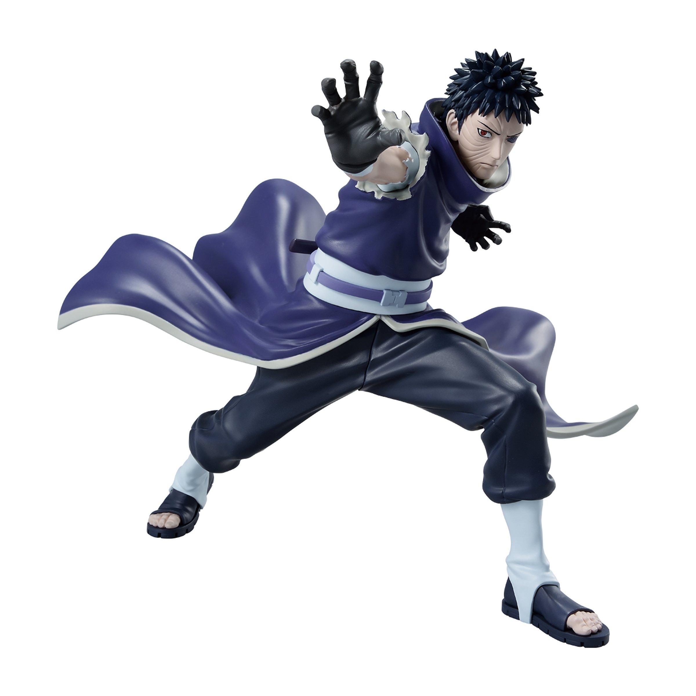 Banpresto Naruto Shippuden Uchiha Obito II Bandai Spirits Vibration Stars 5.91-in Figure