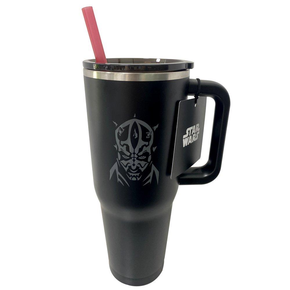 GameStop Star Wars Darth Maul 40oz Black Tumbler
