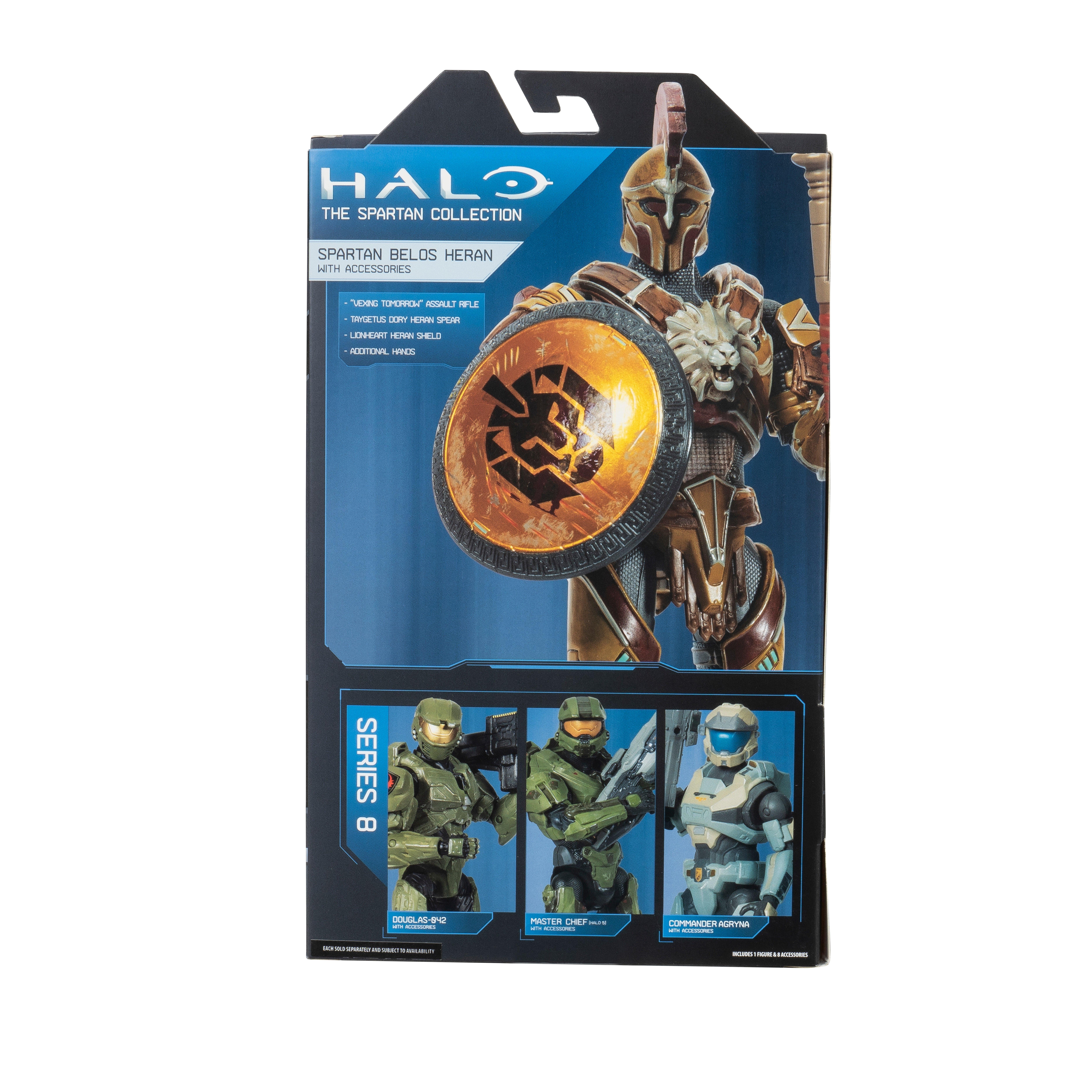 Jazwares Halo Spartan Collection Spartan Belos Heron 6-in Action