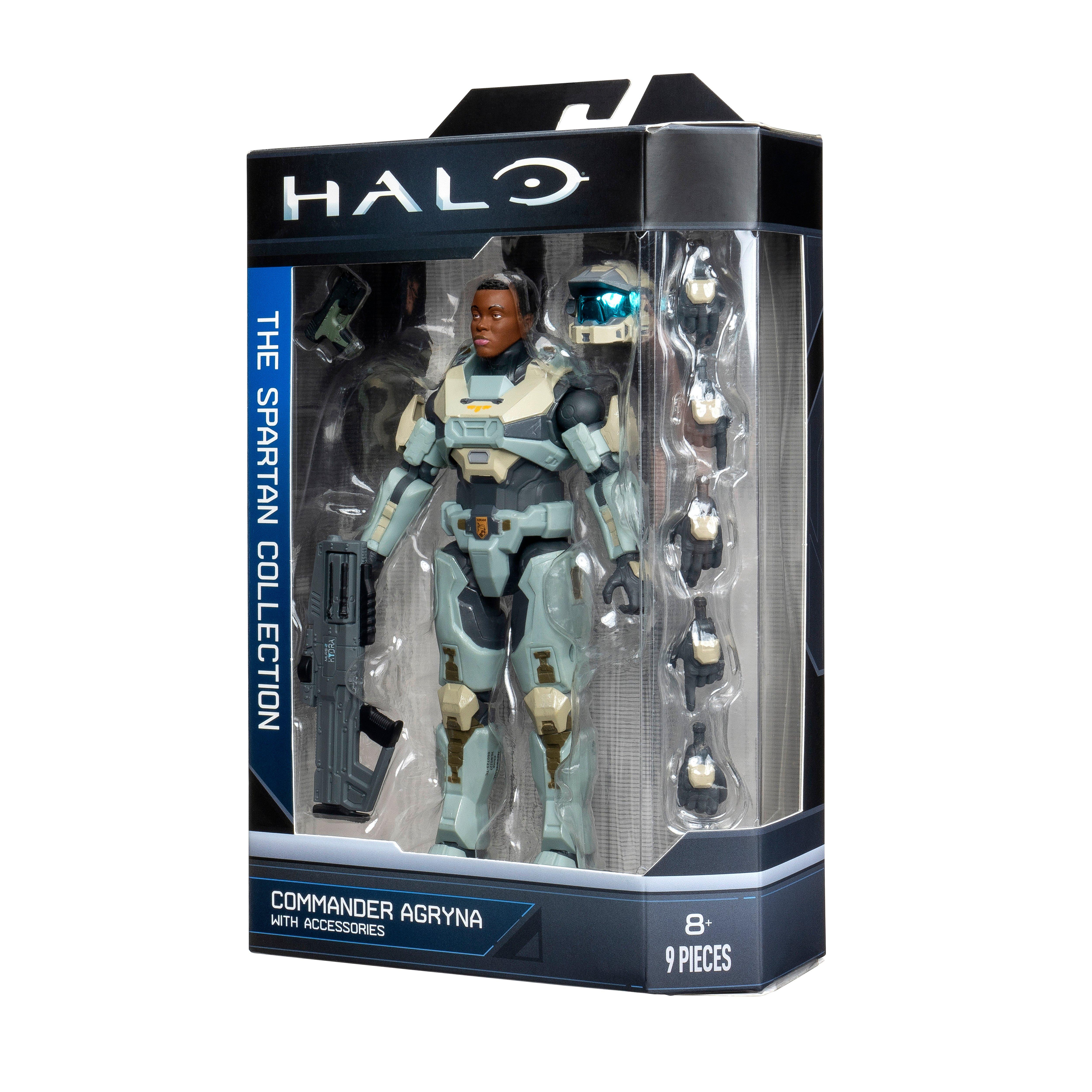 Jazwares Halo Spartan Collection Commander Agryna 6 in Action