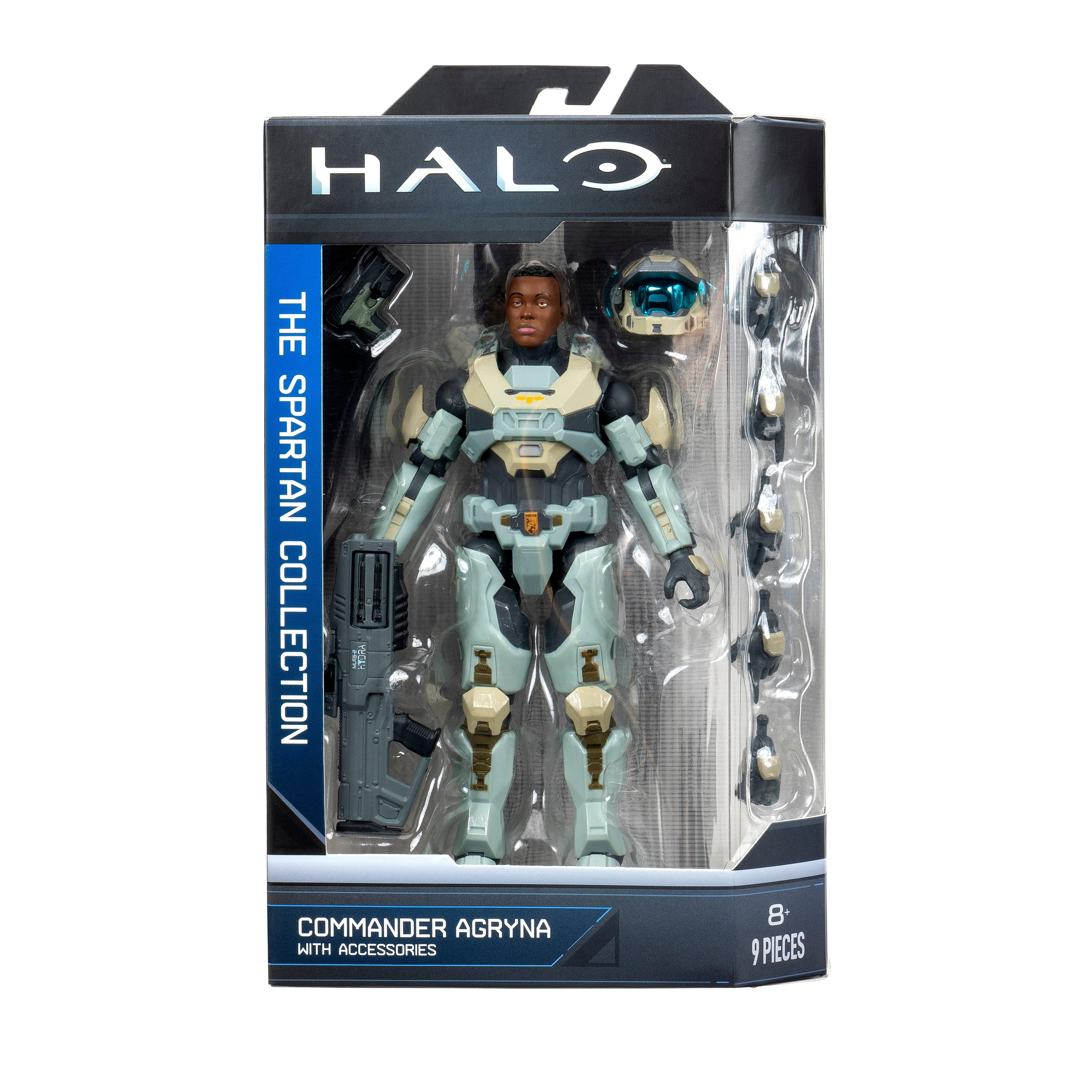 Jazwares Halo Spartan Collection Commander Agryna 6-in Action Figure