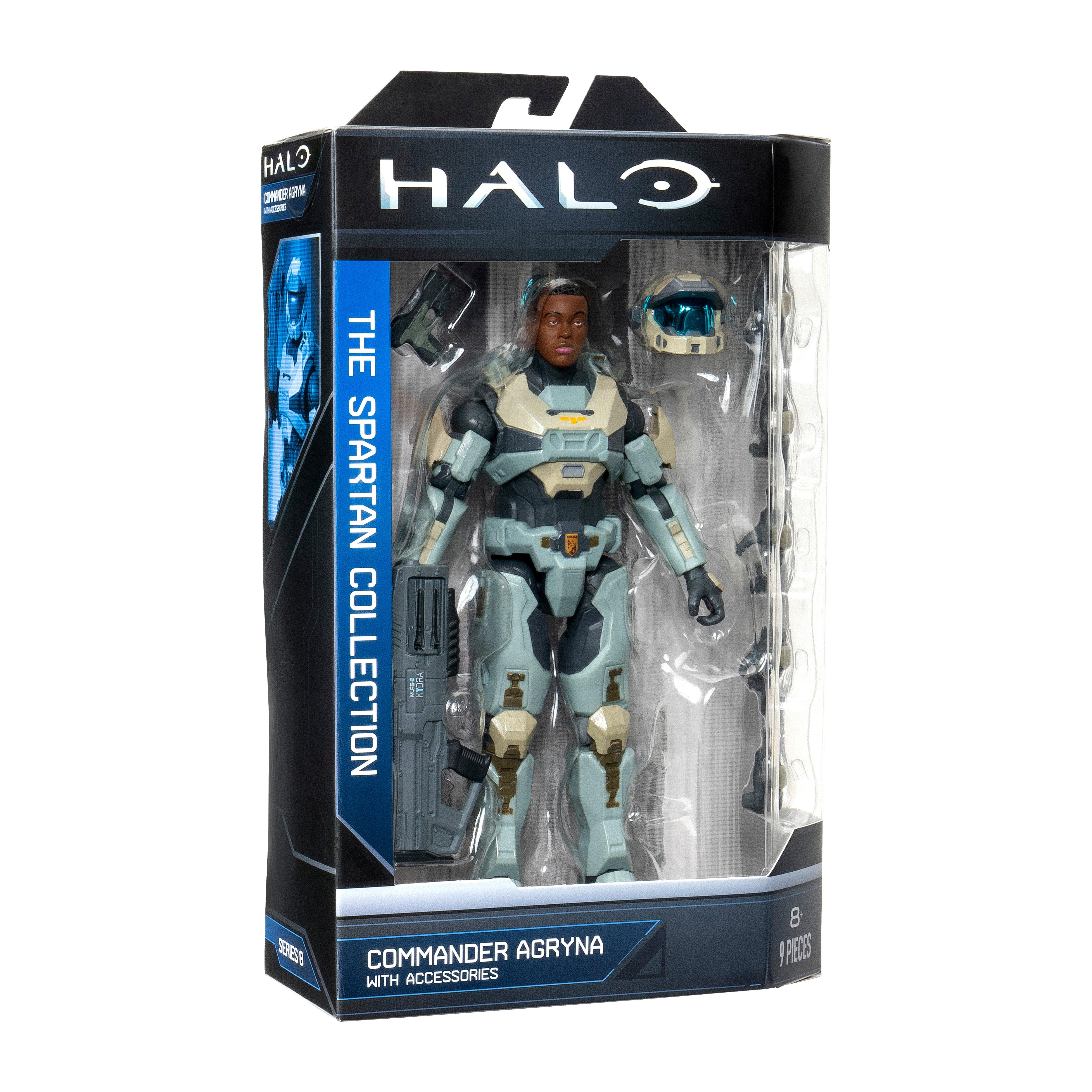 Jazwares Halo Spartan Collection Commander Agryna 6-in Action Figure