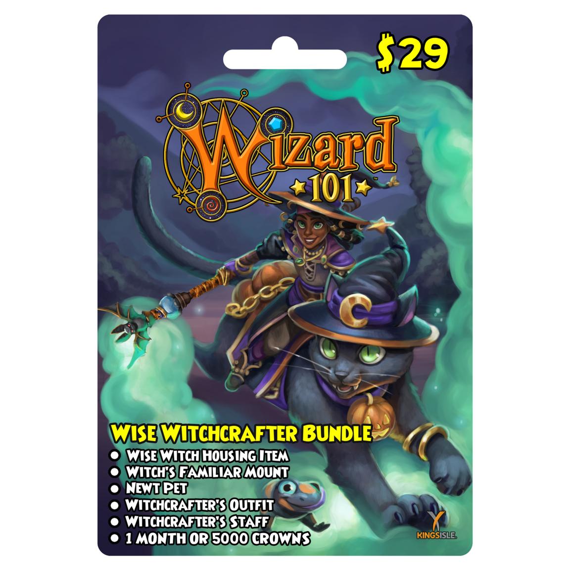 KingsIsle Entertainment KingsIsle Wizard101 Wise Witchcrafter Bundle - PC