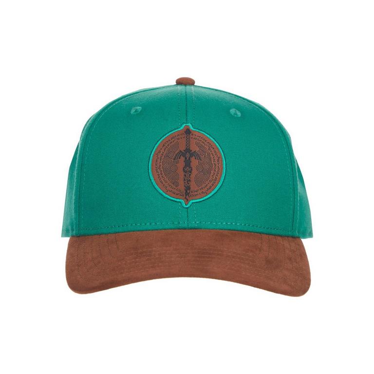 The Legend of Zelda Master Sword Embroidered Faux Suede Adjustable Baseball Hat