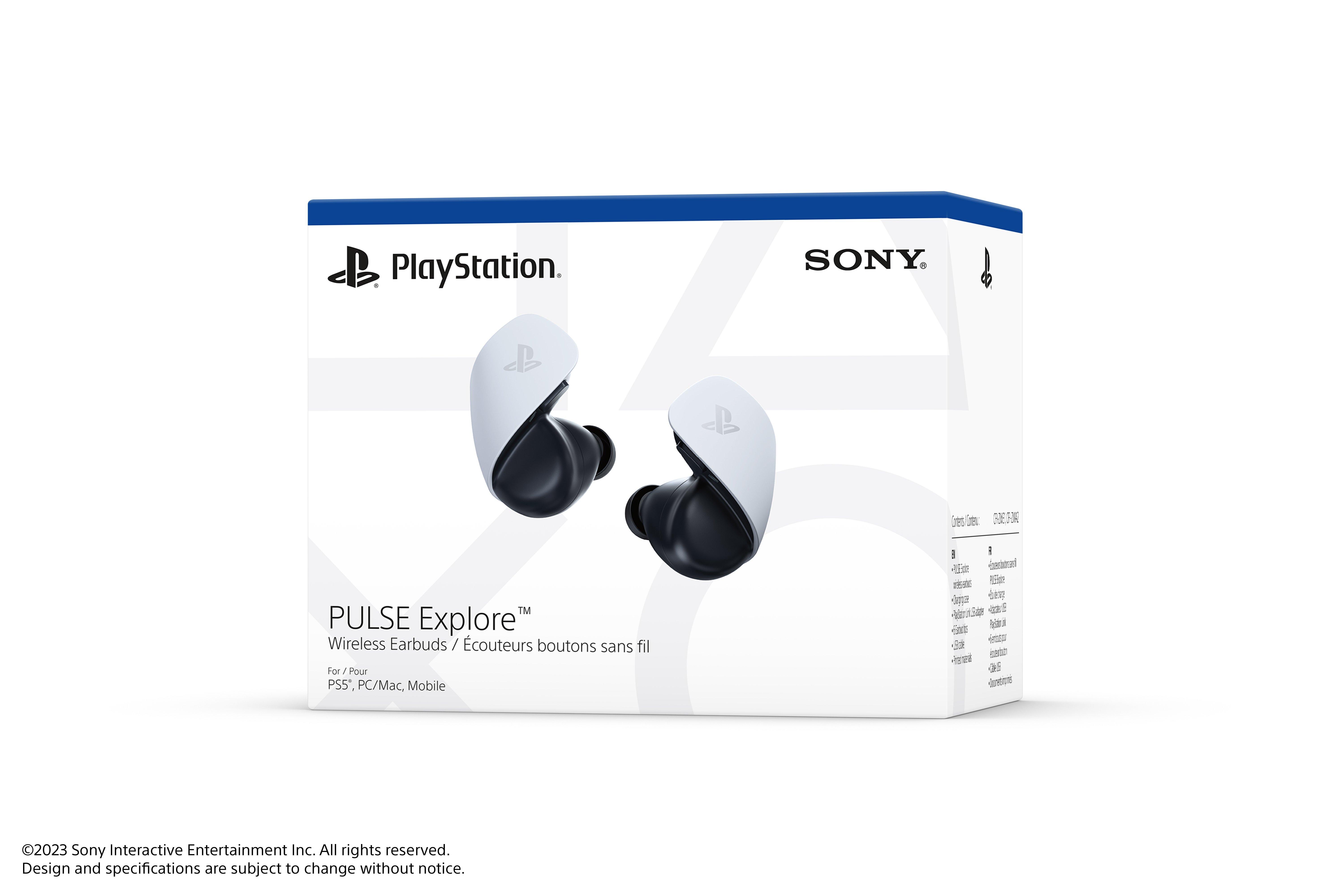 Ecouteurs sans-fil Pulse Explore, bluetooth, compatible PS5 et